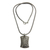 Men's sterling silver necklace, 'Royal Fern' - Men's Sterling Silver Pendant Necklace (image 2a) thumbail