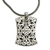 Men's sterling silver necklace, 'Royal Fern' - Men's Sterling Silver Pendant Necklace (image 2b) thumbail