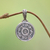 Sterling silver pendant, 'Borobudur Muse' - Fair Trade Sterling Silver Pendant (image 2) thumbail