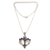 Amethyst pendant necklace, 'Royal Romance' - Sterling Silver and Amethyst Pendant Necklace thumbail