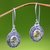 Citrine dangle earrings, 'Lush Suns' - Artisan Crafted Citrine and Sterling Silver Dangle Earrings (image 2) thumbail