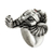 Men's garnet ring, 'Wise Ganesha' - Men's garnet ring (image 2b) thumbail