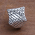 Men's sterling silver ring, 'Royal Fern' - Handcrafted Men's Sterling Silver Signet Ring (image 2c) thumbail