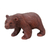 Wood sculpture, 'Curious Brown Bear' - Wood Sculpture from Indonesia thumbail