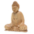 Wood sculpture, 'Buddha's Gesture' - Hand Made Wood Sculpture from Indonesia (image 2b) thumbail
