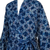 Men's cotton batik robe, 'Midnight Fireworks' - Men's Batik Cotton Robe (image 2i) thumbail