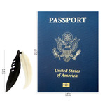 Men's leather and bone pendant necklace, 'Totem Feathers' - Men's Unique Bone Pendant Necklace