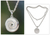 Collar colgante de plata esterlina - Collar con colgante de plata de ley elaborado artesanalmente