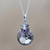 Amethyst pendant necklace, 'Arak Mystery' - Amethyst pendant necklace (image p194265) thumbail