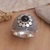 Onyx domed ring, 'Moonbeams' - Onyx domed ring (image 2b) thumbail