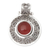Carnelian pendant, 'Luxury' - Sterling Silver and Carnelian Pendant (image 2a) thumbail