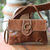 Leather shoulder bag, 'Maluku Vogue' - Leather shoulder bag (image 2) thumbail