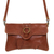 Leather shoulder bag, 'Maluku Vogue' - Leather shoulder bag