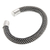 Sterling silver cuff bracelet, 'Interwoven' - Handmade Sterling Silver Cuff Bracelet (image 2b) thumbail