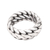 Men's sterling silver ring, 'Sanca Kembang Python' - Men's Sterling Silver Band Ring (image 2d) thumbail