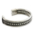 Sterling silver cuff bracelet, 'Strength of Celuk' - Modern Sterling Silver Cuff Bracelet Handcrafted in Bali