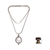 Halskette mit Perlenanhänger - Handgefertigte Halskette aus Perlen und Sterlingsilber