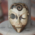 Wood mask, 'Wink at Me' - Modern Wood Mask (image 2) thumbail