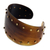 Horn cuff bracelet, 'Sunset Harbor' - Handcrafted Modern Horn Cuff Bracelet (image 2c) thumbail