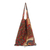 Faltbare Einkaufstasche aus Baumwoll-Batik - Handgefertigte Einkaufstasche aus Batik-Baumwolle