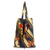 Faltbare Einkaufstasche aus Baumwoll-Batik - Faltbare Einkaufstasche aus Batik-Baumwolle