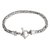 Men's sterling silver bracelet, 'Souls Entwine' - Men's Sterling Silver Chain Bracelet from Indonesia (image 2c) thumbail