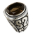 Men's smoky quartz ring, 'Java Shadow' - Men's Unique Sterling Silver and Smoky Quartz Ring (image 2c) thumbail