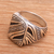Men's sterling silver ring, 'Energy Path' - Men's Handcrafted Sterling Silver Ring from Indonesia (image 2b) thumbail