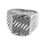 Men's sterling silver ring, 'Batik Shield' - Men's sterling silver ring thumbail