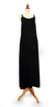 Rayon jersey maxi dress, 'Ubud Chic' - Black Jersey Knit Maxi Dress Sleeveless Relaxed Fit (image 2a) thumbail
