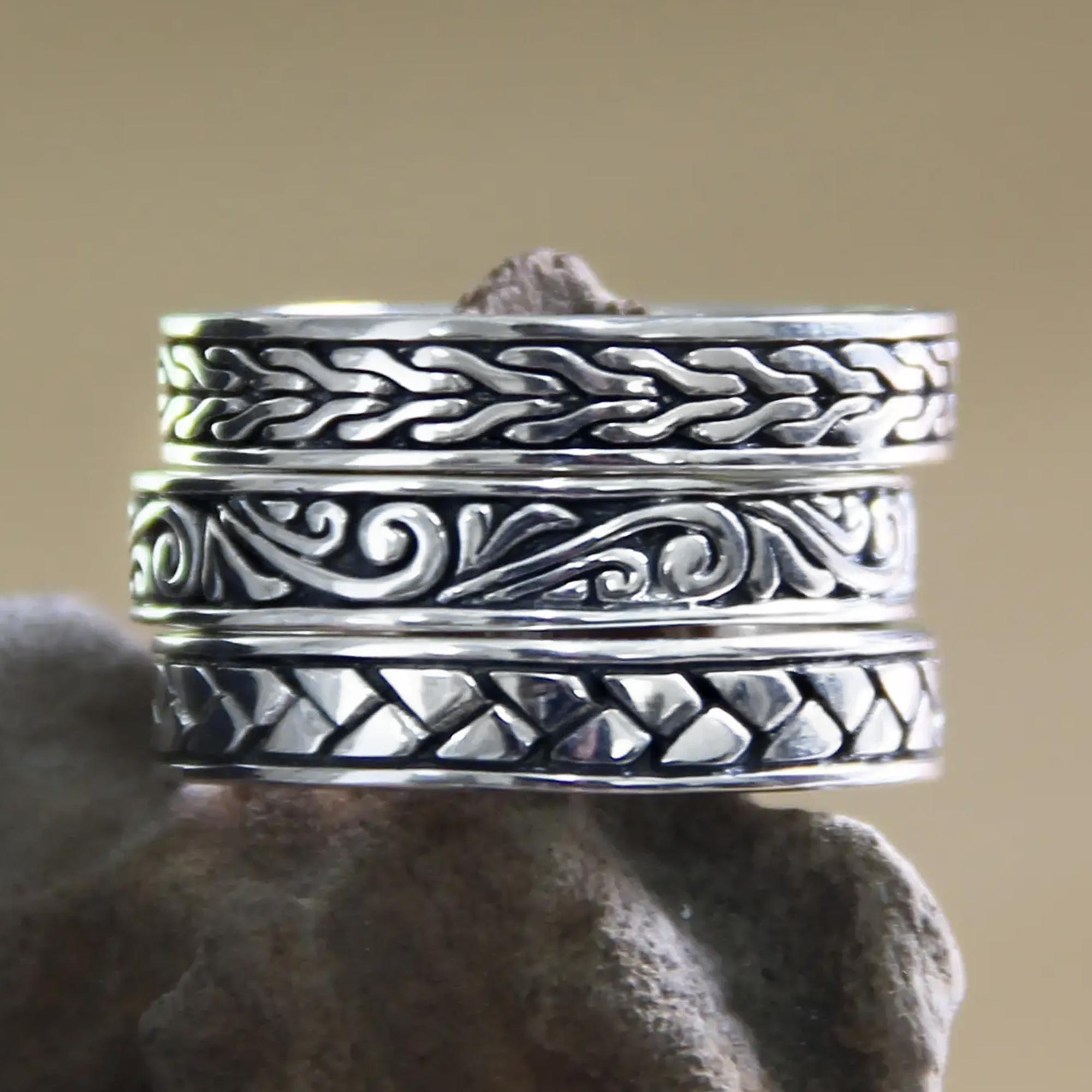 Sterling Silver Stack Ring Set Clearance Sale, UP TO 62% OFF | www 