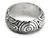 Sterling silver band ring, 'Javanese Enigma' - Sterling silver band ring