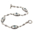 Blue topaz link bracelet, 'Reflections in Blue' - Sterling Silver and Blue Topaz Link Bracelet (image 2e) thumbail