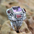 Garnet and amethyst multi-stone ring, 'Temple Guardian' - Amethyst and Garnet Cocktail Ring from Indonesia thumbail