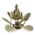 Wood sculpture, 'Buddha on a Lotus' - Hibiscus Wood Buddhism Sculpture (image 2a) thumbail