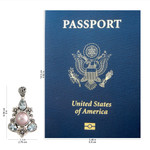 Curated gift set, 'Love Moon' - Silver Blue Topaz & Pearl Necklace Earrings Curated Gift Box