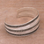 Sterling silver cuff bracelet, 'Balinese Ruffles' - Modern Sterling Silver Cuff Bracelet (image 2d) thumbail