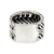 Men's sterling silver ring, 'Fire Lord' - Men's Handcrafted Sterling Silver Band Ring (image 2a) thumbail