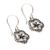 Sterling silver flower earrings, 'Loyal Frangipani' - Handmade Sterling Silver Flower Earrings