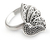 Sterling silver cocktail ring, 'Timeless Soul' - Sterling Silver Butterfly Ring