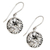 Sterling silver flower earrings, 'Loyal Promise' - Unique Sterling Silver Flower Earrings