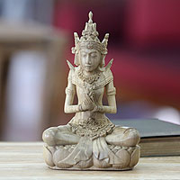 Wood statuette, The Lord Indra