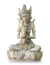 Wood statuette, 'Arjuna, the Archer' - Wood statuette thumbail