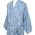 Men's cotton robe, 'Blue Baskets' - Men's Unique Cotton Robe (image 2h) thumbail