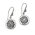 Sterling silver dangle earrings, 'Denpasar Moonbeams' - Hand Crafted Sterling Silver Dangle Earrings from Indonesia