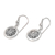 Sterling silver dangle earrings, 'Denpasar Moonbeams' - Hand Crafted Sterling Silver Dangle Earrings from Indonesia