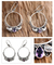 Amethyst dangle earrings, 'Moon Garden' - Handmade Sterling Silver and Amethyst Dangle Earrings