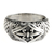 Sterling silver ring, 'Fleur de Lis' - Indonesian Sterling Silver Domed Ring (image 2b) thumbail