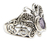Amethyst cocktail ring, 'Butterfly Soul' - Amethyst cocktail ring thumbail