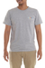 Herren-Baumwoll-T-Shirt, „Mission Novica in Misty Grey“ – Herren-Baumwoll-T-Shirt